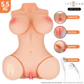 INTENSE DEEP TOUCH Vero – Realistischer Torso mit Saug-, Wärme-, Vibrations- und Stimmeffekten, 5,5 kg