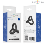 INTENSE – JOHN ANELLO PER PENE TRIPLO REGOLABILE MODELLO 4