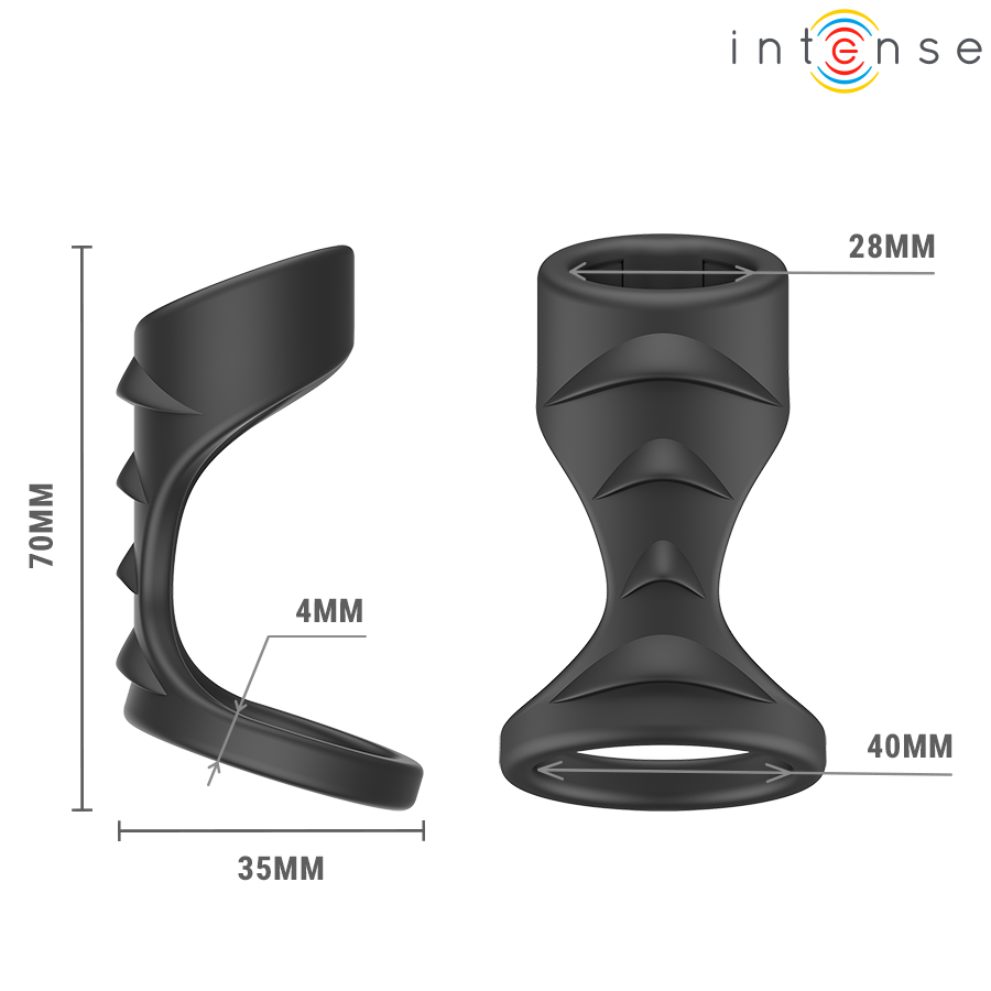 INTENSE – RORY ADJUSTABLE PENIS RING MODEL 5