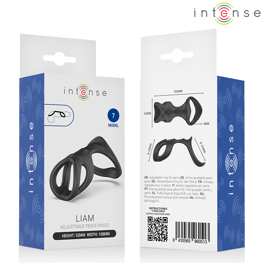 INTENSE – LIAM ANNEAU PÉNIS MODÈLE 7