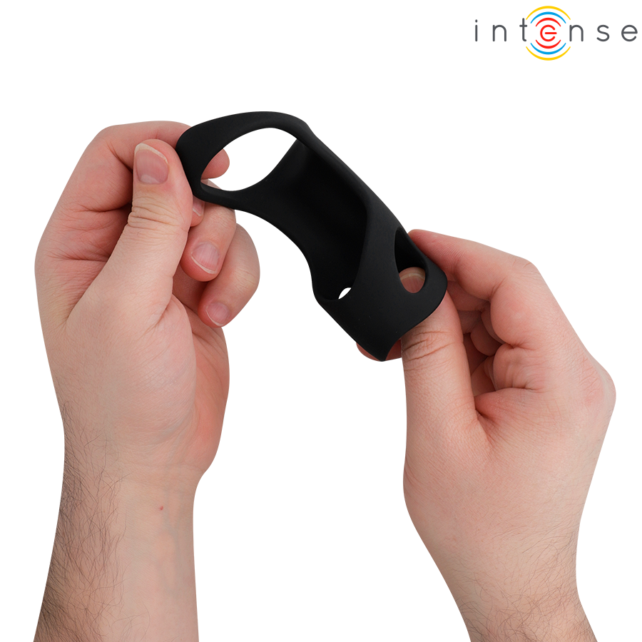 INTENSE – JEROME ANNEAU PÉNIS VIBRANT RÉGLABLE MODÈLE 12