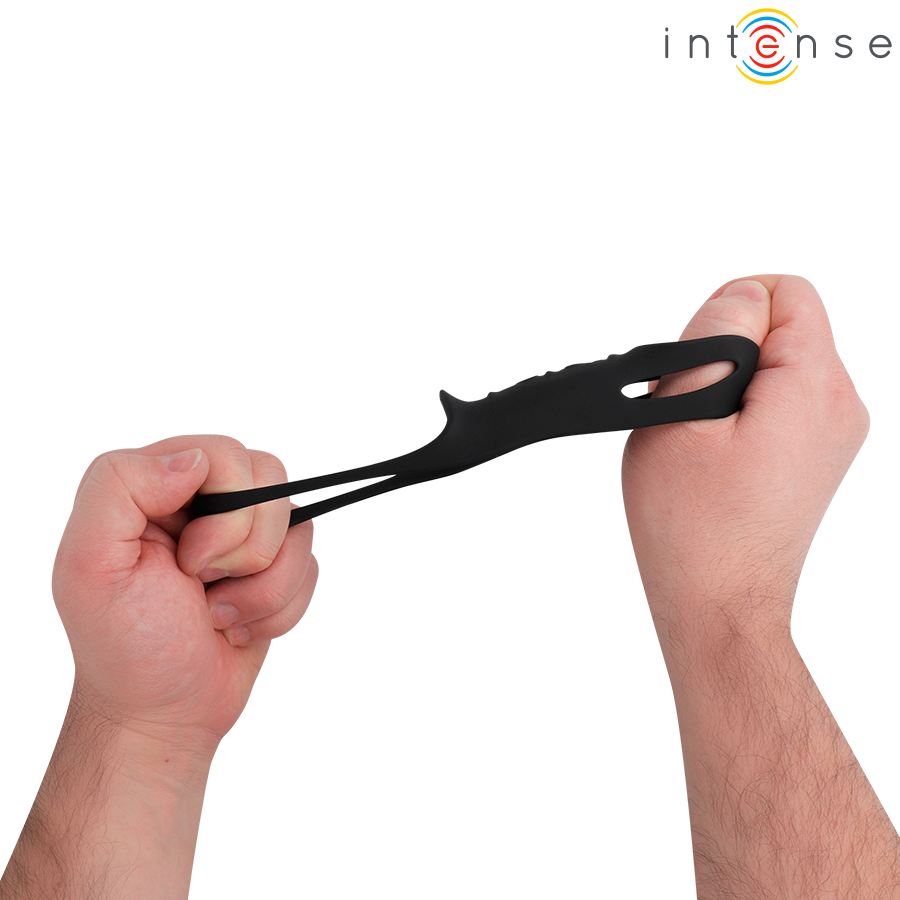 INTENSE – JEROME ANNEAU PÉNIS VIBRANT RÉGLABLE MODÈLE 12