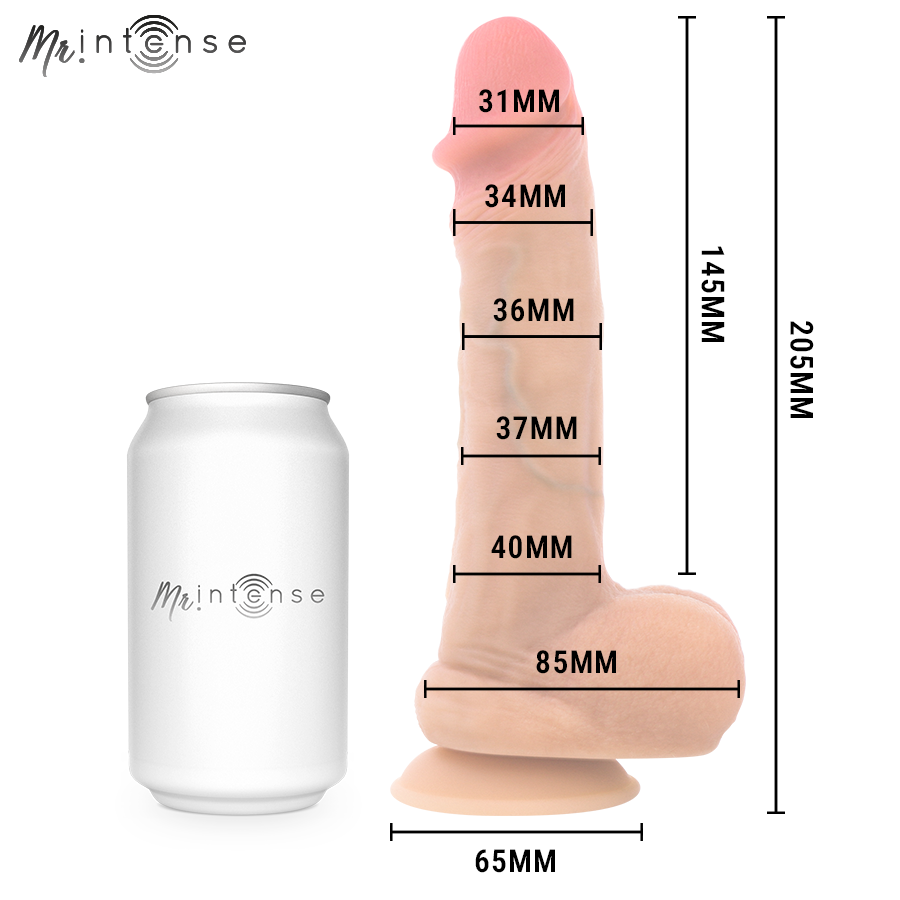 MR INTENSE – DANNY GODEMICHET ÉJACULANT EN SILICONE 20,5 CM -Ø- 4 CM