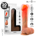 Mr Intense Logan – Vibrationsdildo mit Wärmeeffekt und Fernbedienung, 20 cm