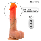 Mr Intense Logan – Vibrationsdildo mit Wärmeeffekt und Fernbedienung, 20 cm