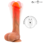 MR INTENSE – BRADLEY GODEMICHET VIBRANT EN SILICONE AVEC EFFET CHAUFFANT ET TÉLÉCOMMANDE 21 CM -Ø- 4,2 CM