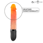 MR INTENSE – JEAN UP&DOWN VIBRATOR SILICONE WITH HEAT EFFECT 24 CM -Ø- 3.8 CM