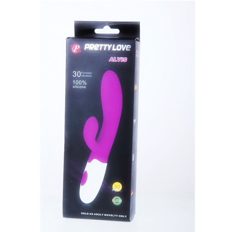 PRETTY LOVE Flirtation Alvis – Vibrator mit Klitoris-Stimulator