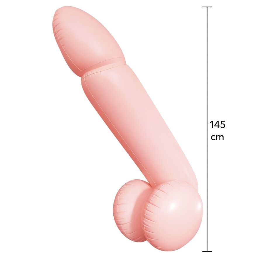 Hidden Desire Giant Inflatable Willy – Riesiger aufblasbarer Penis, 145 cm