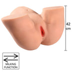 HIDDEN DESIRE Big Ass Milking Bitch – Masturbator-Torso mit Melkfunktion, 16 kg