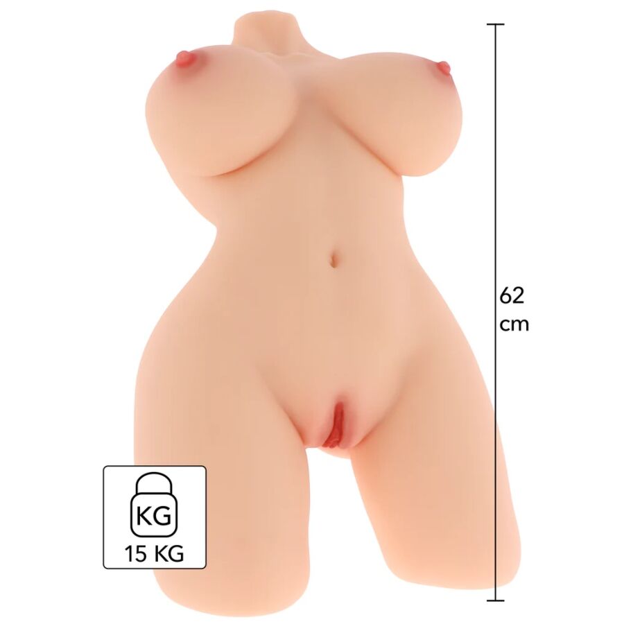 HIDDEN DESIRE College Fuck Slut – Masturbator-Torso mit Doppelkanal, 15 kg