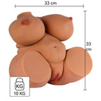 Hidden Desire Big Fat Banging Babe – Weiblicher Torso-Masturbator, 10 kg