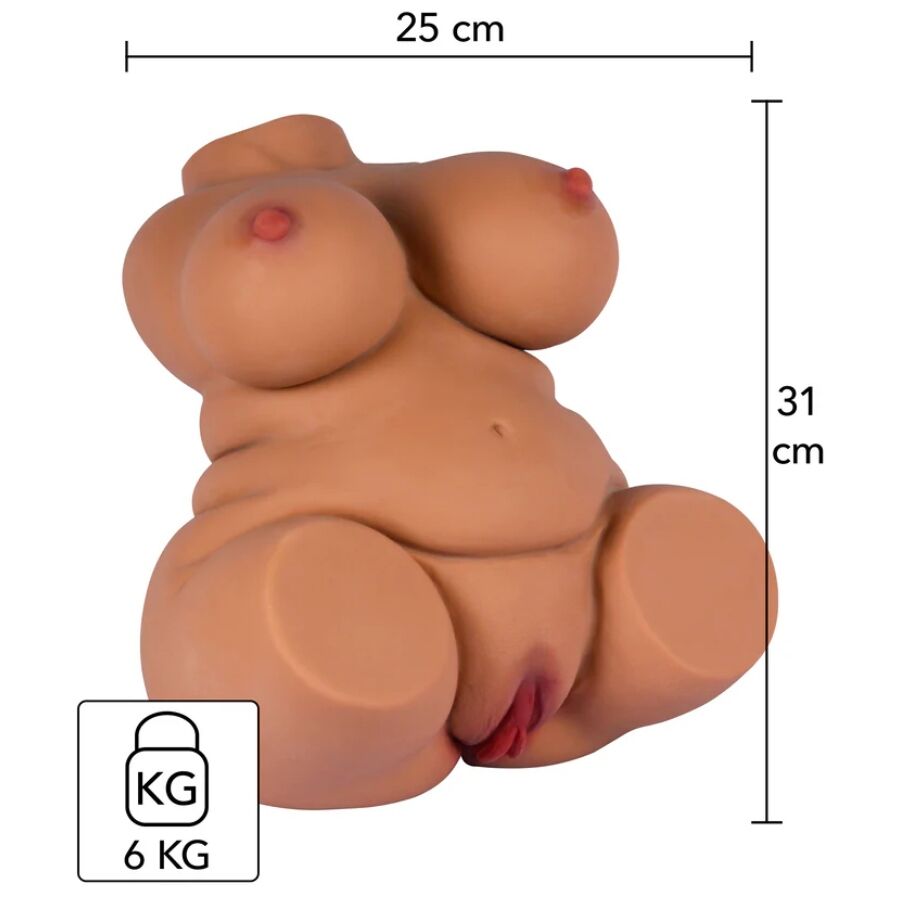 HIDDEN DESIRE – FAT FUCK QUEEN FEMALE MASTURBATOR TORSO 6 KG