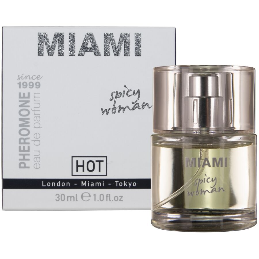 HOT – PHEROMONE PERFUME MIAMI SPICY WOMAN 30 ML