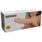 HIDDEN DESIRE – INFERNO PENIS SLEEVE STRAP-ON SILICONE 18 CM