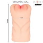 INTENSE DEEP TOUCH – KRISTA MASTURBATEUR VAGINAL AVEC SUCCION, VIBRATION ET EFFET VOCAL 1,2 KG