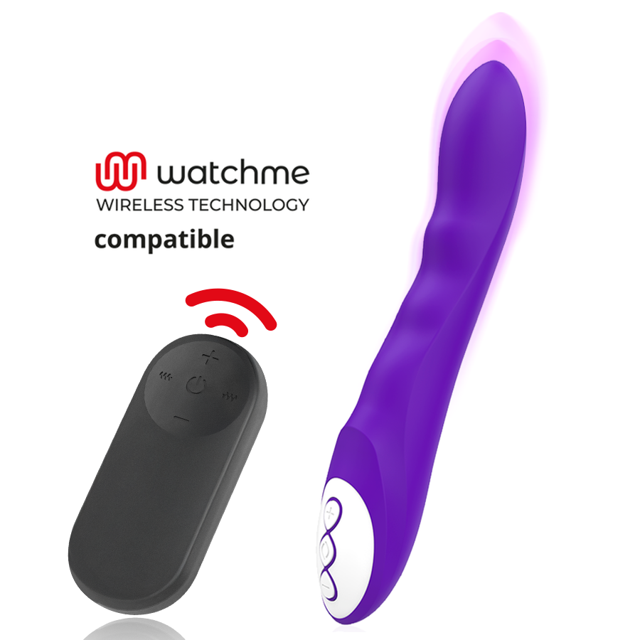 GALATEA Dante – Violetter Vibrator mit Watchme-Fernbedienung