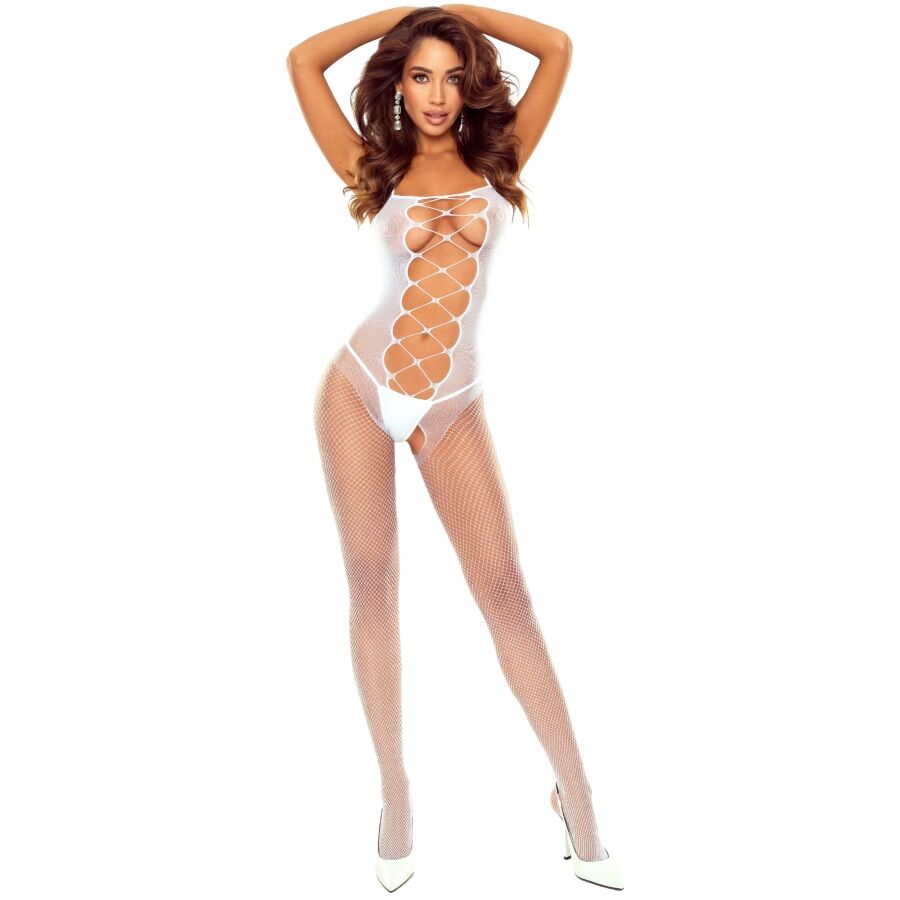 PASSION WOMAN BS124 – Spitzen-Bodystocking