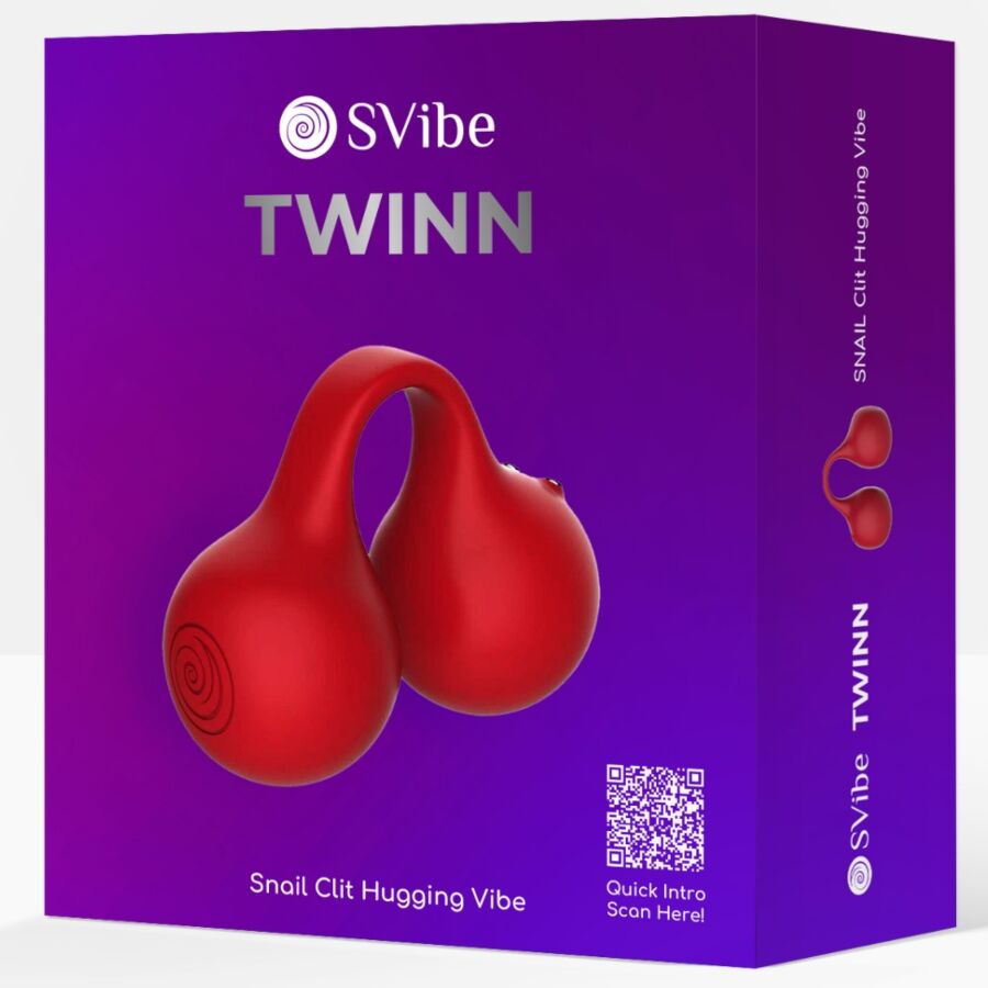 SNAIL VIBE – TWINN VIBRATEUR À DOIGTS CERISE