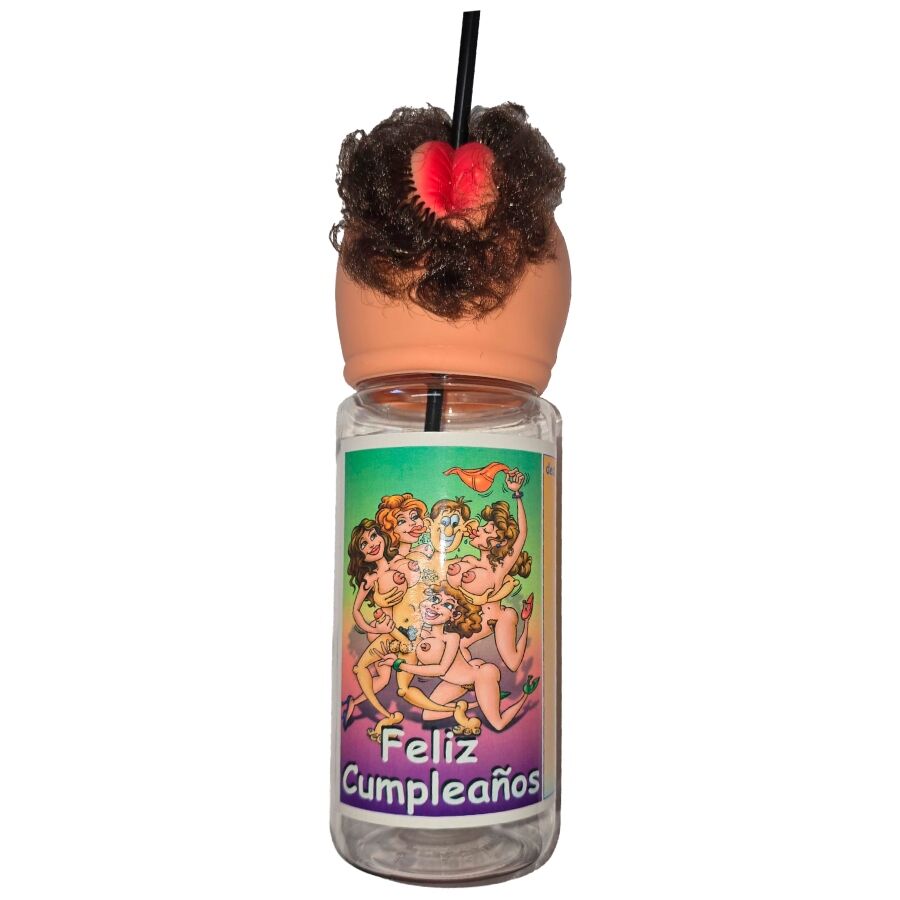 DIABLO PICANTE – Geburtstags-Trinkflasche in Lippenform, 750 ml