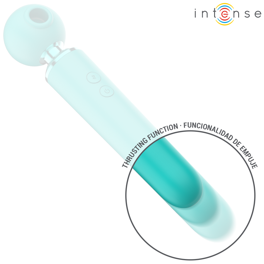 Intense Hamby – Saug- und Vibrationsstimulator, türkis