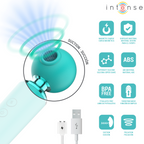 Intense Hamby – Saug- und Vibrationsstimulator, türkis