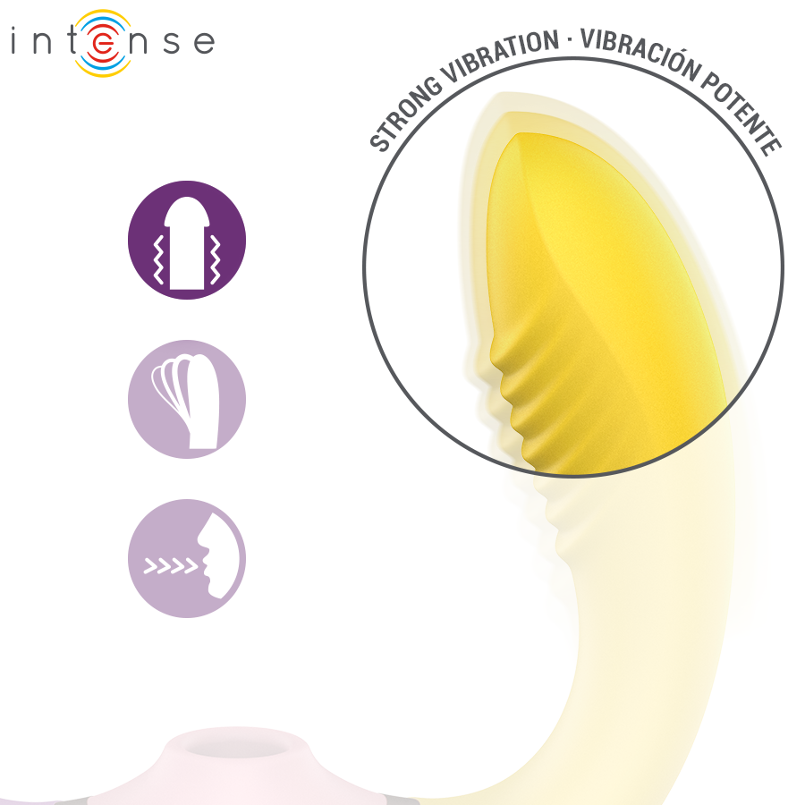 Intense Willow – 3-in-1 Saug- und Vibrationsstimulator