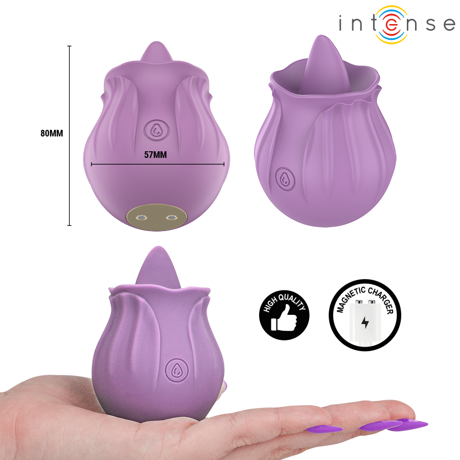 INTENSE – AZALEA FLEUR STIMULANT CLIT 10 VIBRATIONS VIOLET