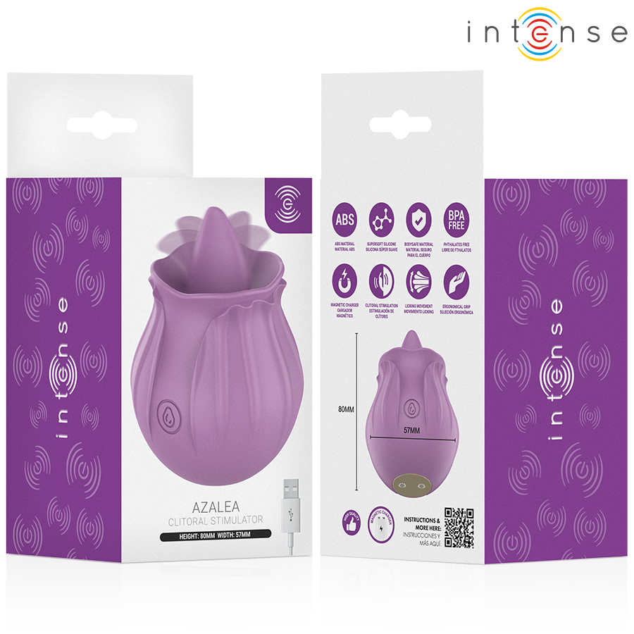 INTENSE – AZALEA FLEUR STIMULANT CLIT 10 VIBRATIONS VIOLET