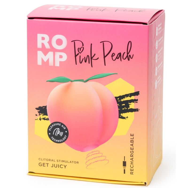 ROMP – PINK PEACH CLITORAL SUCTION