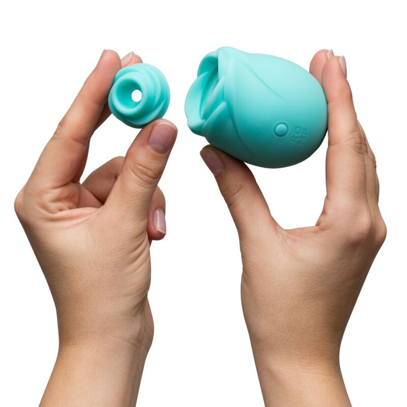 ROMP – ROSE GLOW CLITORAL SUCTION TOOL GLOW IN THE DARK