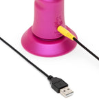 ROMP Jiggle – Up-and-down vibrator with suction cup, pink