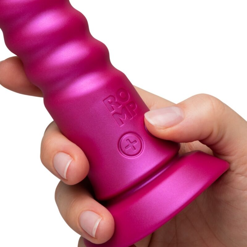 ROMP – JIGGLE VIBRATEUR À VENTOUSE ROSE, AVEC MOUVEMENTS DE HAUT EN BAS