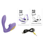 ROMP – REVERB STIMULATEUR DE POINT G ET APPAREIL DE SUCCION CLITORIALE REVERB VIOLETTE
