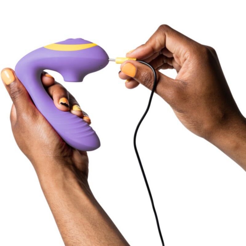 ROMP – REVERB STIMULATEUR DE POINT G ET APPAREIL DE SUCCION CLITORIALE REVERB VIOLETTE