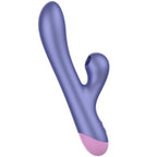 ROMP – PULSE VIBRATEUR DOUBLE POINT G RABBIT BLEU ÉLECTRIQUE