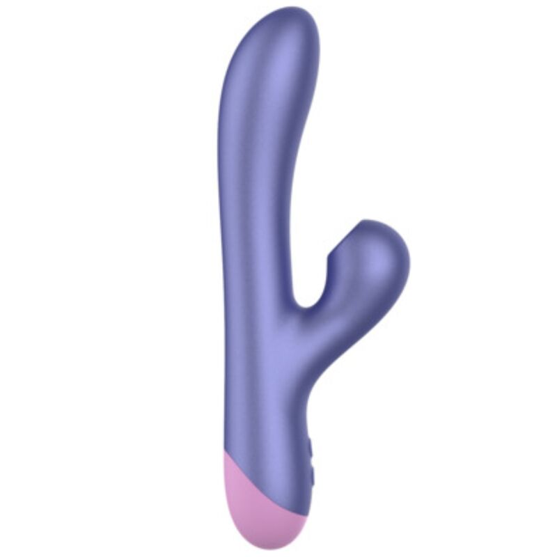 ROMP – PULSE VIBRATEUR DOUBLE POINT G RABBIT BLEU ÉLECTRIQUE