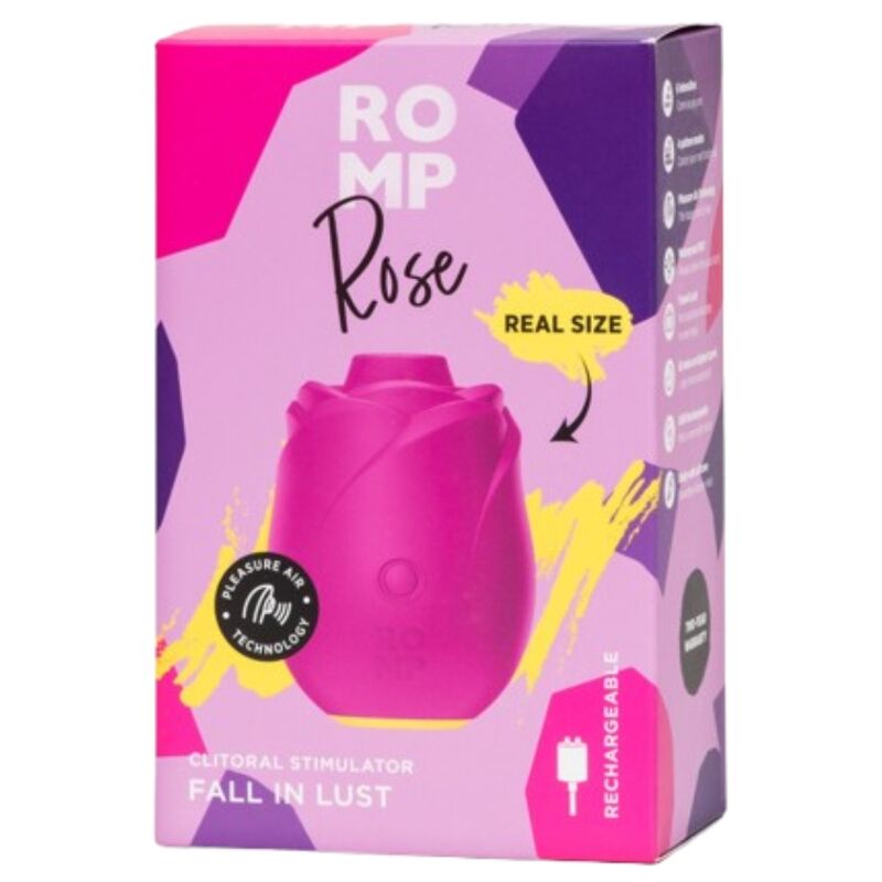 ROMP – ROSE STRUMENTO DI ASPIRAZIONE CLITORIDEA A FORMA DI ROSA