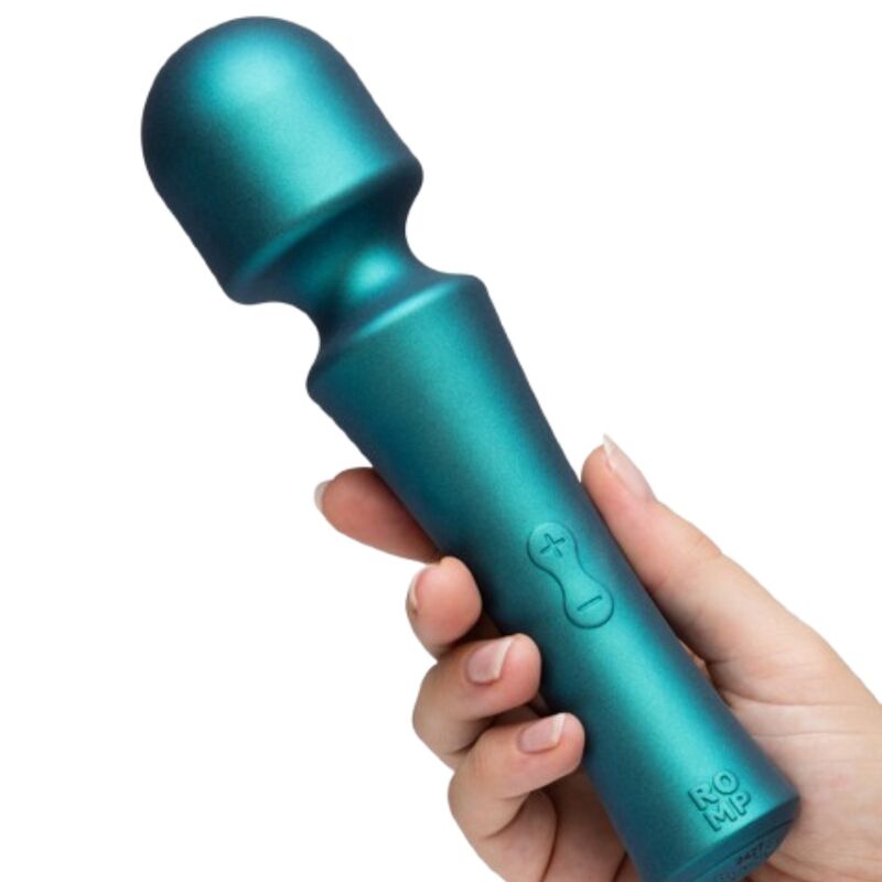 ROMP – PRESTO MINI WAND VIBRATOR FLEXIBLE HEAD GREEN