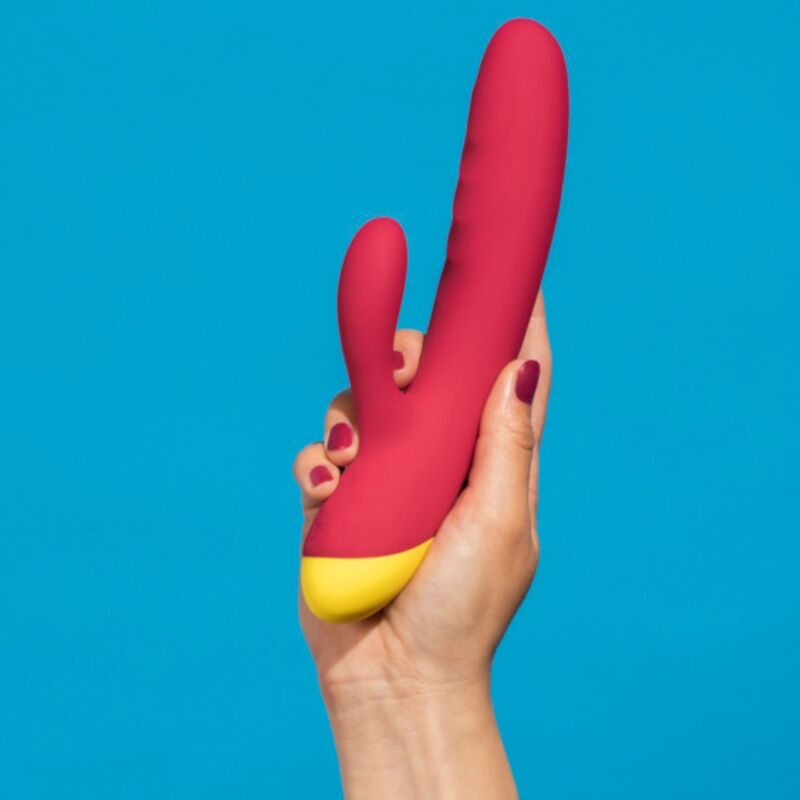 ROMP – JAZZ VIBRATEUR LAPIN RECHARGEABLE ROUGE