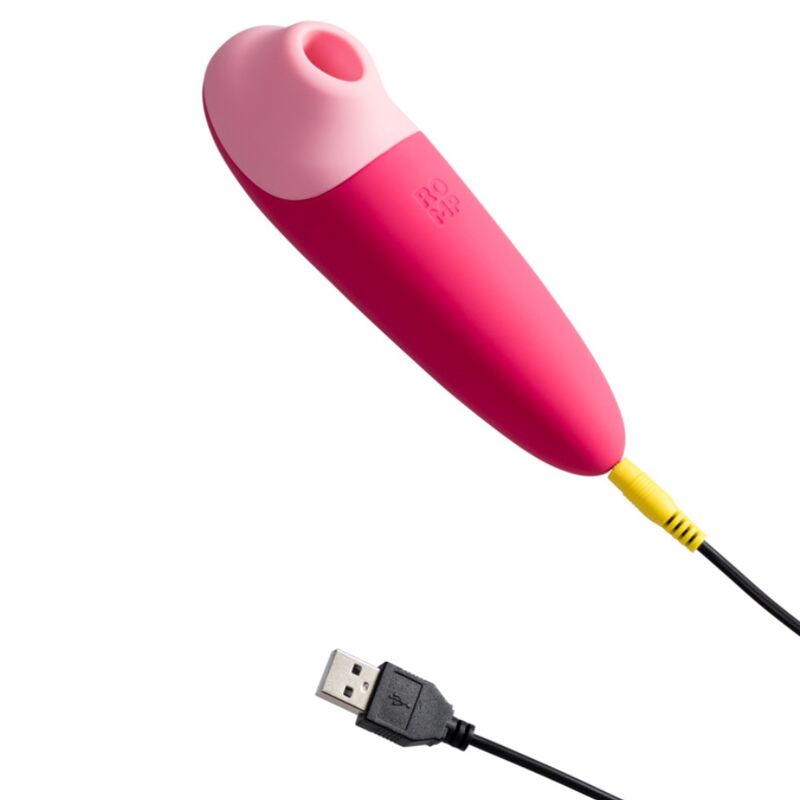 ROMP Shine X – Stabvibrator mit flexiblem Kopf, 10 Stufen, Rosa