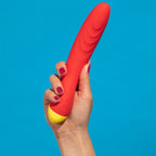 ROMP – HYPE MULTIFUNCTION G-SPOT VIBRATOR RED