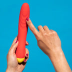 ROMP – HYPE MULTIFUNCTION G-SPOT VIBRATOR RED