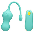 ROMP – CELLO MULTIFUNCTION VIBRATING EGG TURQUOISE REMOTE CONTROL