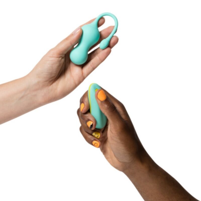 ROMP – CELLO MULTIFUNCTION VIBRATING EGG TURQUOISE REMOTE CONTROL