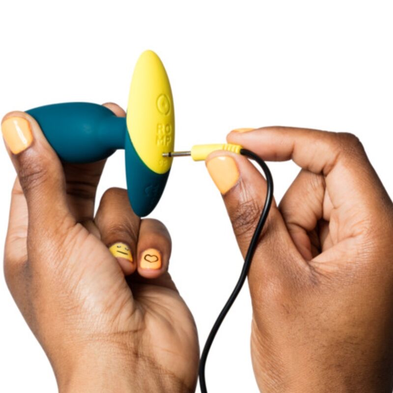 ROMP – BASS VIBRATEUR ANAL À PLUG BASSE 10 CM VERT