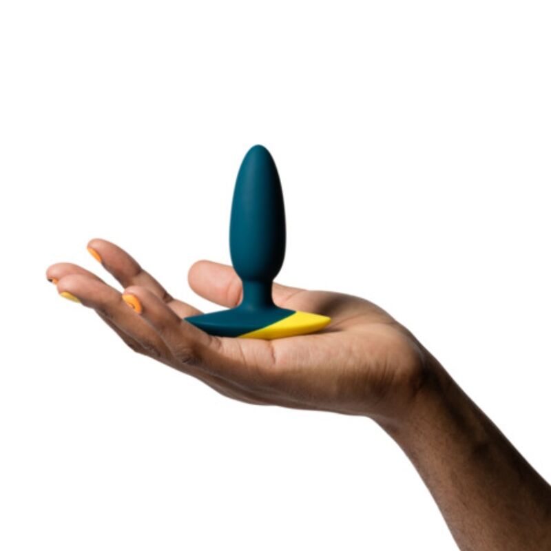 ROMP – BASS VIBRATEUR ANAL À PLUG BASSE 10 CM VERT