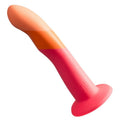 ROMP Dizi – Silikondildo mit Saugnapf, dreifarbig, 18 cm