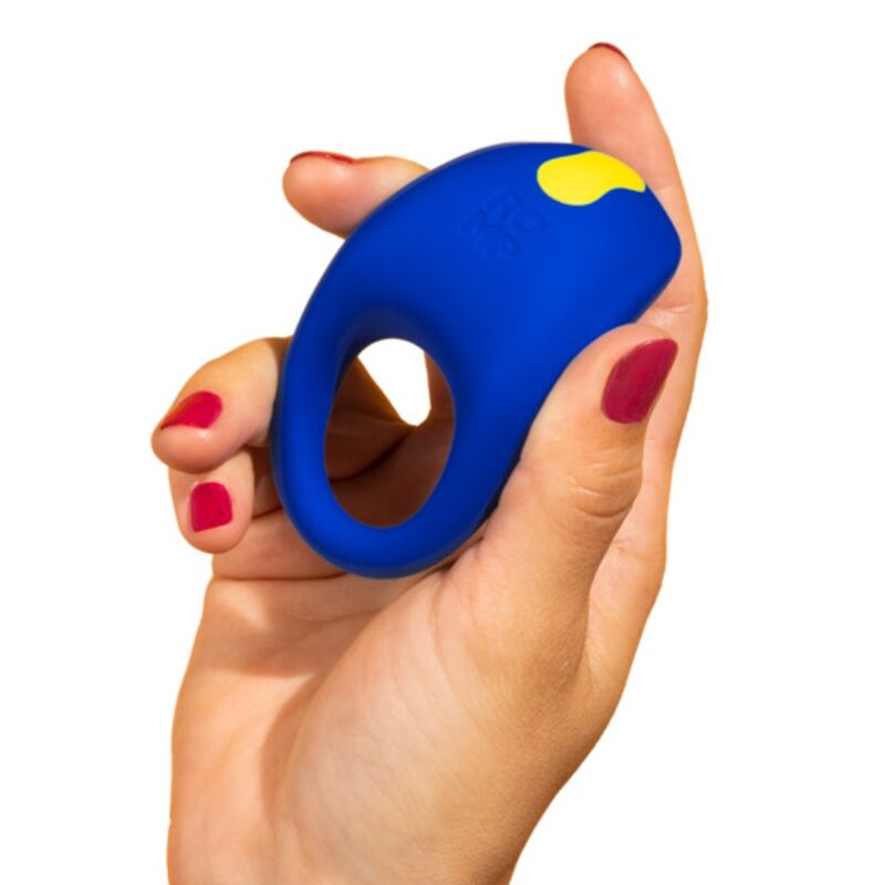 ROMP – JUKE ANNEAU PÉNIS EN SILICONE AVEC VIBRATEUR DE STIMULATION CLITORIALE