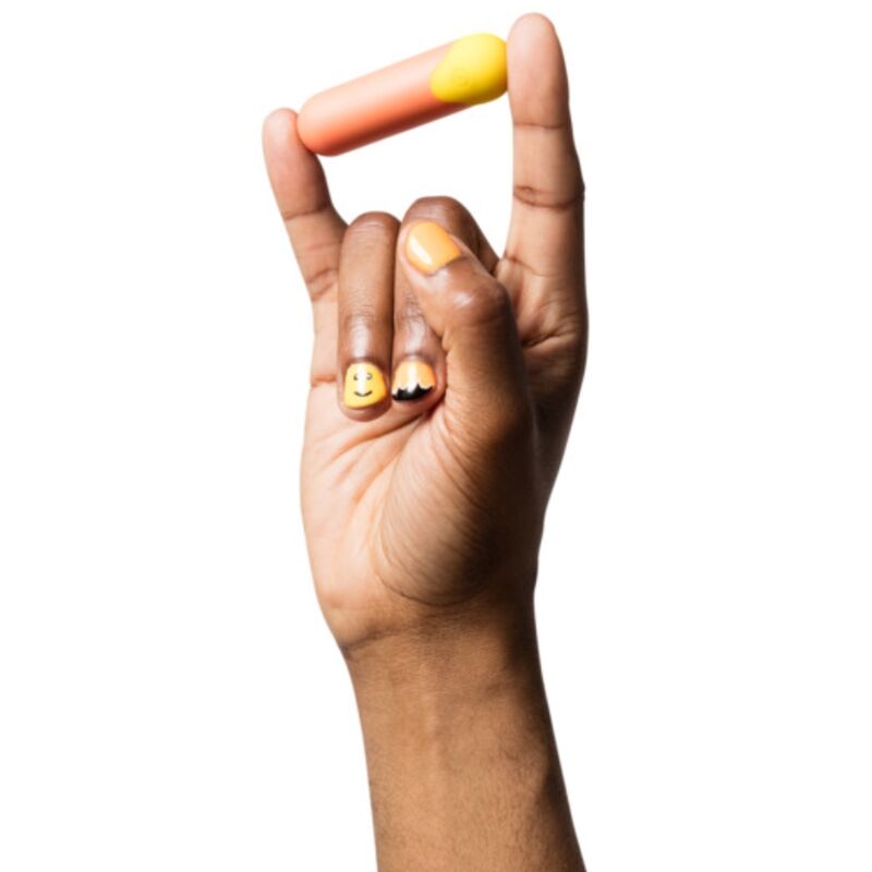 ROMP – RIOT MULTIFUNCTION VIBRATING BULLET ORANGE + YELLOW
